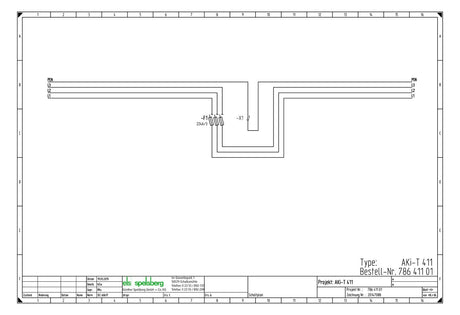 SPELSBERG Lasttrenngehäuse NH1 250A 690V AKi-T 411 300x600x210mm IP65