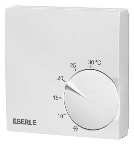 EBERLE Raumtemperaturregler pws 5-30°C AC 230V 1Oe 5 RTR-S 6124-1