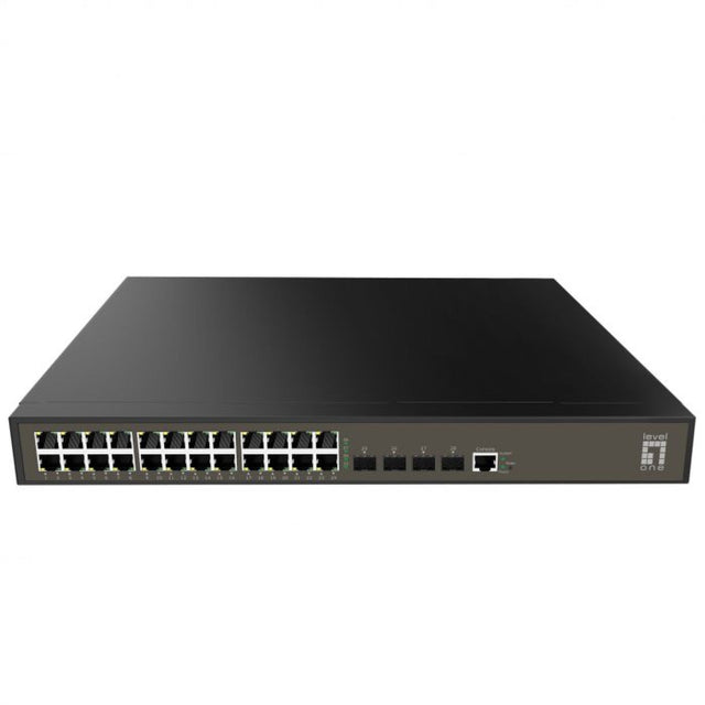 28-Port L2 Plus Managed Gigabit Switch, 24 x Gigabit RJ45, 4 x Gigabit SFP Stück