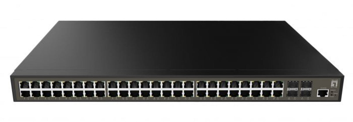 52-Port L2 Plus Managed Gigabit Switch, 48 x Gigabit RJ45, 4 x Gigabit SFP Stück