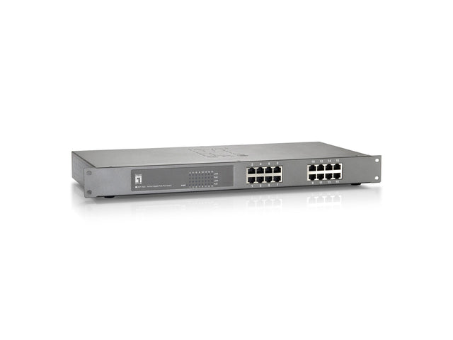 16-Port Gigabit Ethernet PoE+ Switch (480W) Stück