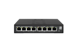 Hilbert 8-Port Gigabit Smart Lite Switch 8 x Gigabit RJ45 Metall Gehäuse Stück