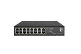 Hilbert 16-Port 10" Gigabit Smart Lite Switch Switch für 10" Schränke Stück