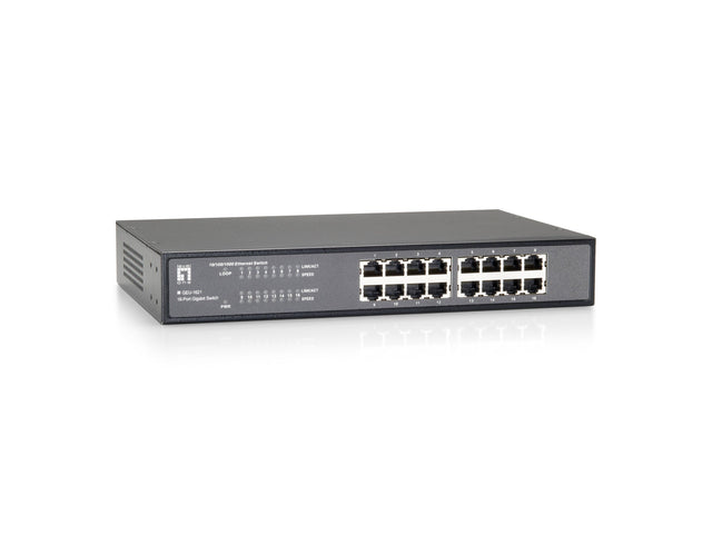 16-Port Gigabit Ethernet Switch, 10/100/1000Mbps Stück