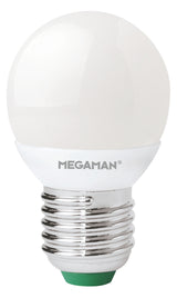 MEGAMAN LED-Kugellampe E27 2,9W 2700K ws MM21040 250lm F opal 330° AC  45x84mm