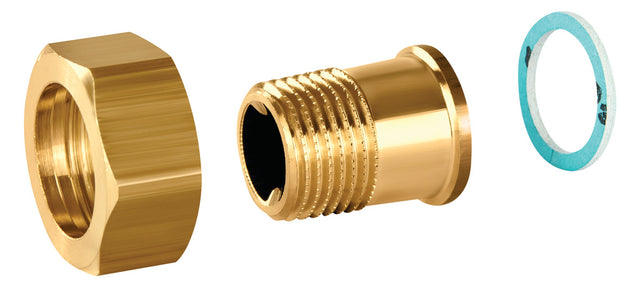 Honeywell Anschlussverschraubung O-F AG-Tülle R 1/2 G 3/4 fl. dicht. F2 | ASV-CS-15-O-F2