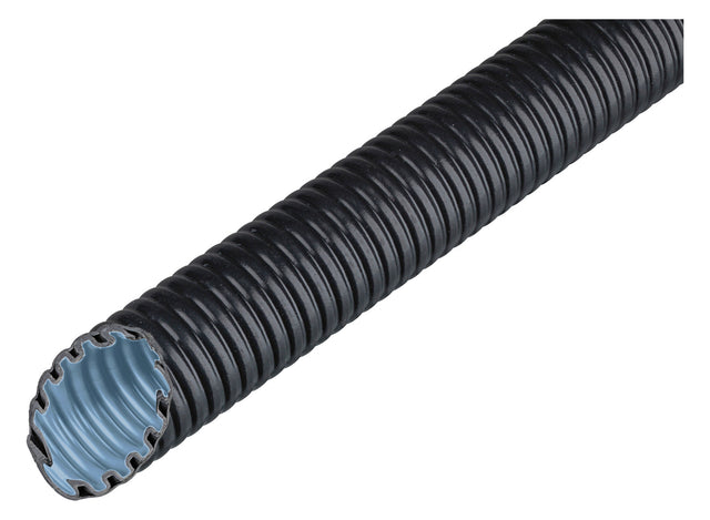 FRÄNKISCHE Wellrohr  40mm PVC PVC sw FFKuS-ES-F-UV 40 UV-best 1250N -25-60°C