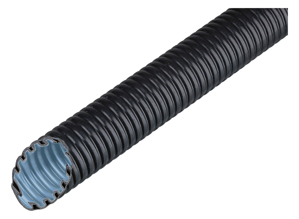 FRÄNKISCHE Wellrohr  20mm PVC PVC sw FFKuS-ES-F-UV 20 UV-best 1250N -25-60°C