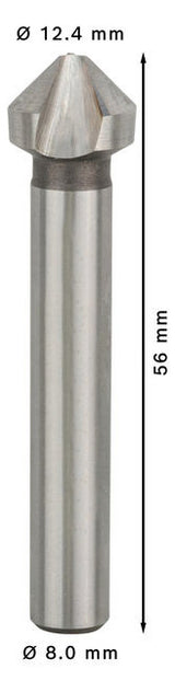 BOSCH-EW Versenkbohrer HSS 3Schn L56mm 2608597507  8mm re