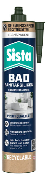 Walraven Sista Rush Sanitärsilikon 280ml schimmelresistent transp. | HE-SRUTR