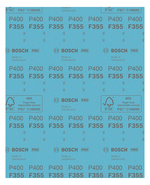BOSCH-EW Schleifpapier K400 Papier 2608608H67 wasserf 280x230mm