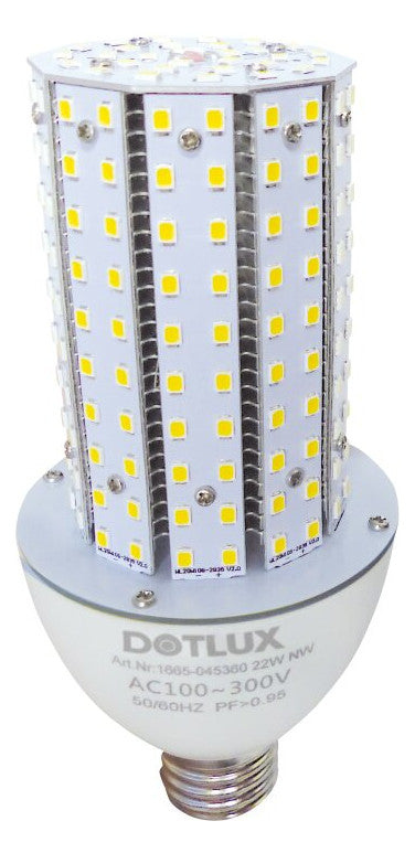 DOTLUX LED-Strassenlampe RETROFITnano E27 18W 3000K