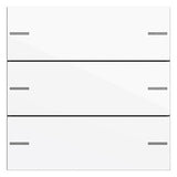 GIRA Tastwippe KNX Funkb rws glz Kst System 55 575303 Thermopl