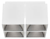 NORDLUX Anbaustrahler 4x50W HV ws GU10 2110430101 ws mt RF:mt Alu IP20