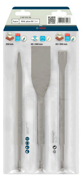 BOSCH-EW Maschinenmeißel Set SDSplus 2607019159 20x250mm