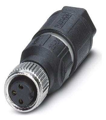 PHOENIX Rundsteckverbinder Stift 4A IP67 SACC-M 8FS-3QO-0,5-M 0,14-0,75qmm