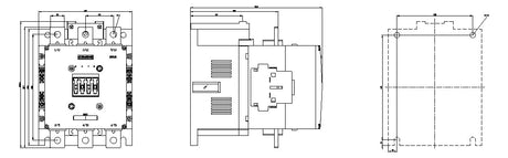 SIEMENS Leistungsschütz 90kW 3S 170A REG 3RT1476-6AP36 220-240VUC 2S+2Ö/Hilf
