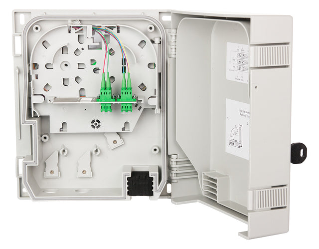METZ CONNECT LWL-Spleißbox 4fas Kst IP20 1503597604-F Verbinder Übergang abschl