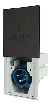 MENNEKES CEE-Einbaugerätestecker 3p 16A 8008 230V/bl 6h IP44 Schraubkl ger Kst