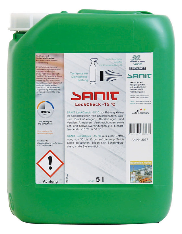SANIT-Leckcheck Nr. 3037 5 l -15 Grad
