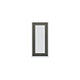 SIEDLE Putzblende 3f AP dgr VA Vario VA/NB 611-3/1-0 DG 170x370x2mm