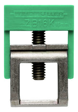 WEIDMÜLLER Sammelschienenklemme 16qmm ZB 16K GE/GN 3/10mm B10mm Flachschiene