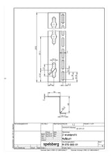 SPELSBERG Tragprofil 70x2015x74,5mm ZPR