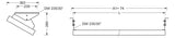 REGIOLUX LED-Sporthallenleuchte 196W sym sportler-SOHB/1300 IP40 29100 840 4000K