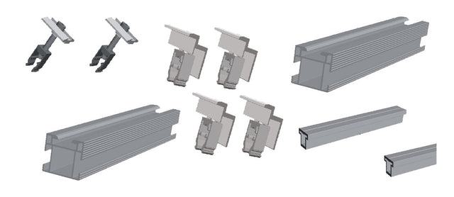 Sonnenkraft SK-AluFix 0 für 3x PV - silber | 4220
