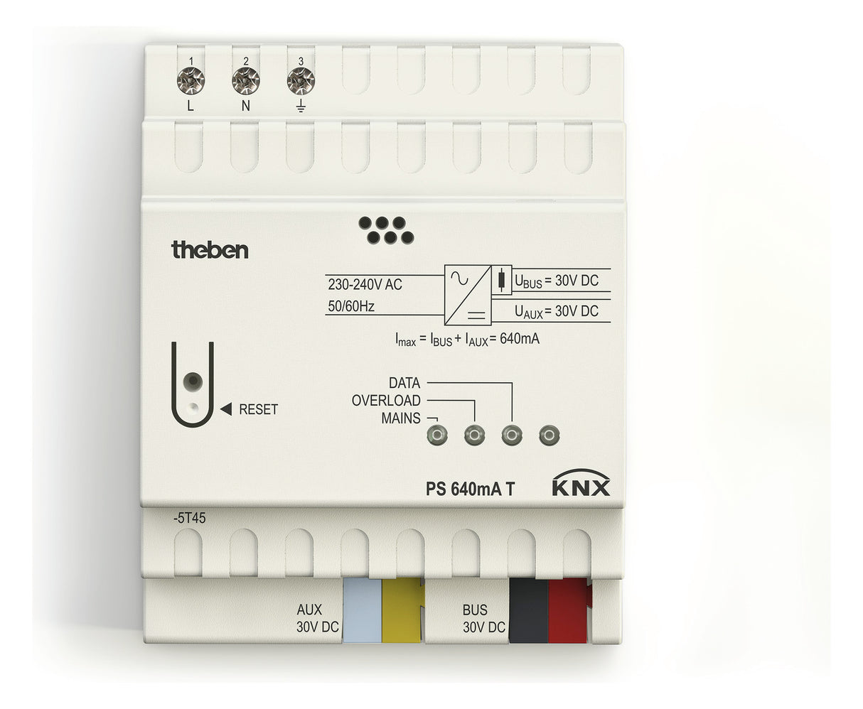 THEBEN Spannungsversorgung KNX REG 4TE PS 640 mA T KNX 640mA LED