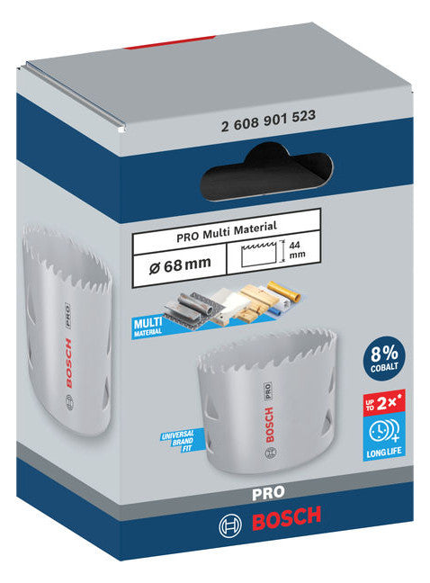 BOSCH-EW Lochsäge  68mm T44mm Gewinde LOCHSÄGE f.Gips Holz