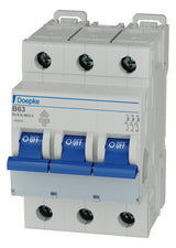 DOEPKE Leitungsschutzschalter UC B 63A DLS 6I B63-3 10KA 3p 400V 3TE 50Hz IP20