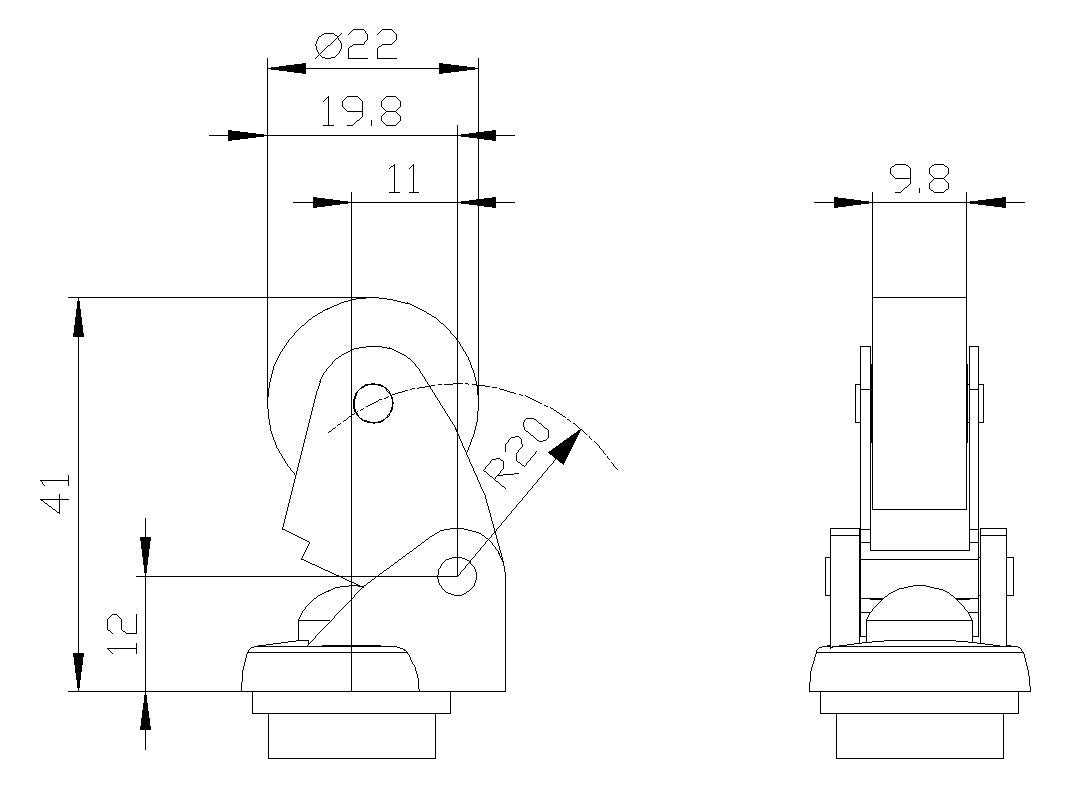 SIEMENS Antriebskopf Rollenhebel 3SE5000-0AE04