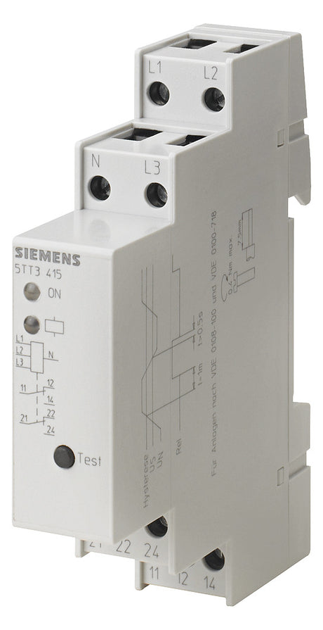 SIEMENS Spannungswächter 195,5-264,5V AC 5TT3415 230-400V 3ph-Unterspg