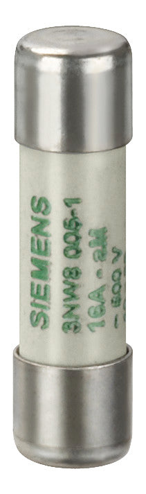 SIEMENS Keramiksicherung T 6A 500V AC 3NW8001-1 10x38mm