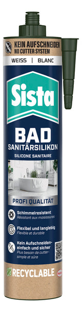 Walraven Sista Rush Sanitärsilikon 280ml schimmelresistent weiß | HE-SRUWH