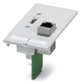 PHOENIX Schrank-Frontplatte Kst unbeh SI-FP-R1A-U1A B50,7xH87,5mm