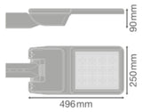 LEDVANCE LED-Aufsatzleuchte 80W 60-76mm SL FLEX MD RW35ST P 80W 740 WAL 4000K