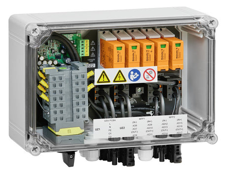WEIDMÜLLER DC-Stringbox 2f 1100V/mess PVC DC 2I 1O 2MPP RD SPD1R EVO 11 Versch