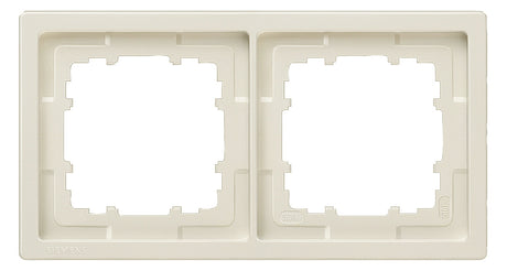 SIEMENS Rahmen 2f ti-ws glz Kst DELTAstyle 5TG1322