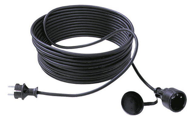 BACHMANN Netzanschlussleitung 10m 16A sw 343.179 3x1,5qmm IP44 Schutzk-Kuppl