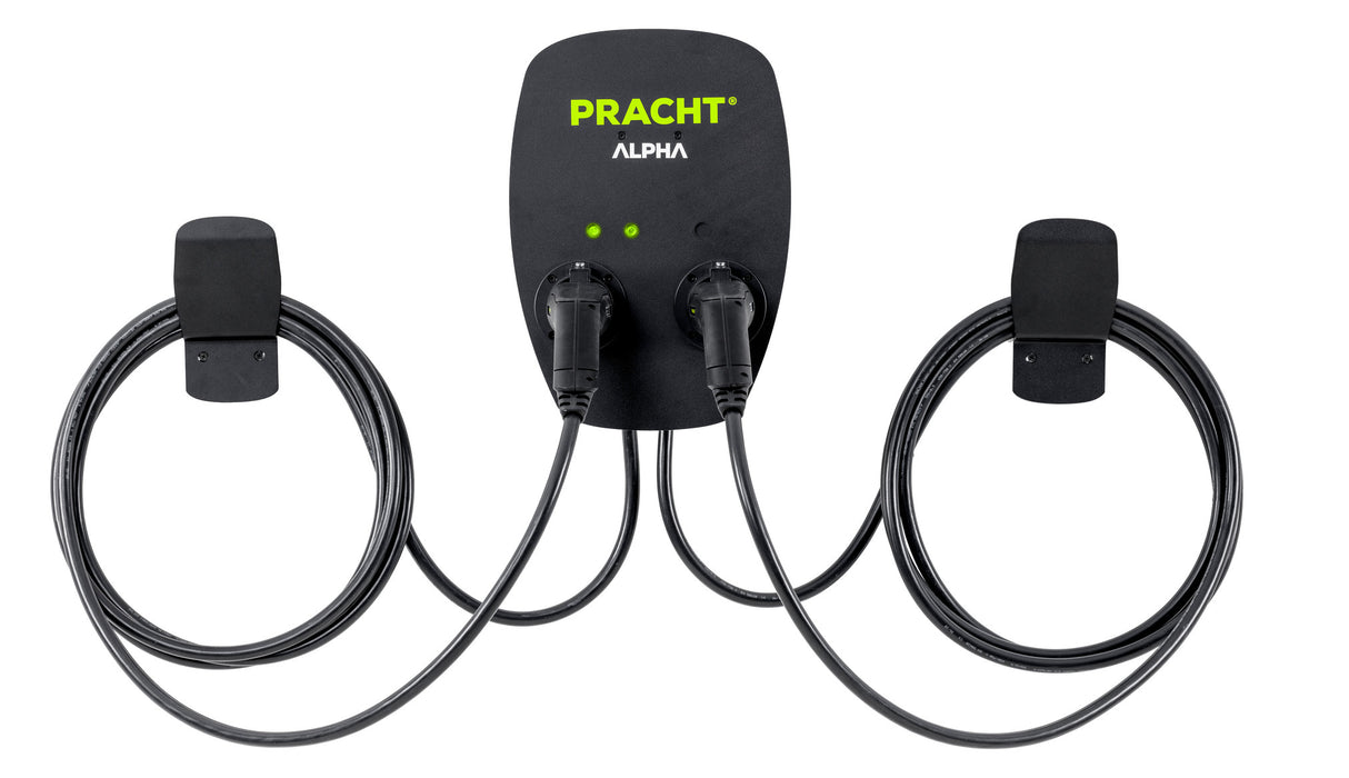 PRACHT INDUST E-Mobility Ladestation 3ph 22kVA 2x22kW IP65 ALPHA1012