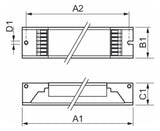 PHILIPS-LM Vorschaltgerät 4x14-24W f.T5 HF-Pi 3/4 14/24 TL5/PL-L EII 220-24 elek