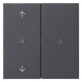 GIRA Tastwippe KNX anth Kst Thermopl 2f System 55 510828 Bussystem KNX-RF (Funk)