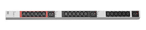 BACHMANN Rack-Stromverteilung 18xC13 800.0104 3xC19 230V
