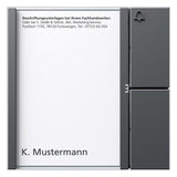 SIEDLE Tastenmodul 1+n 1RT dgr TM 612-1 DG 99x99x27mm