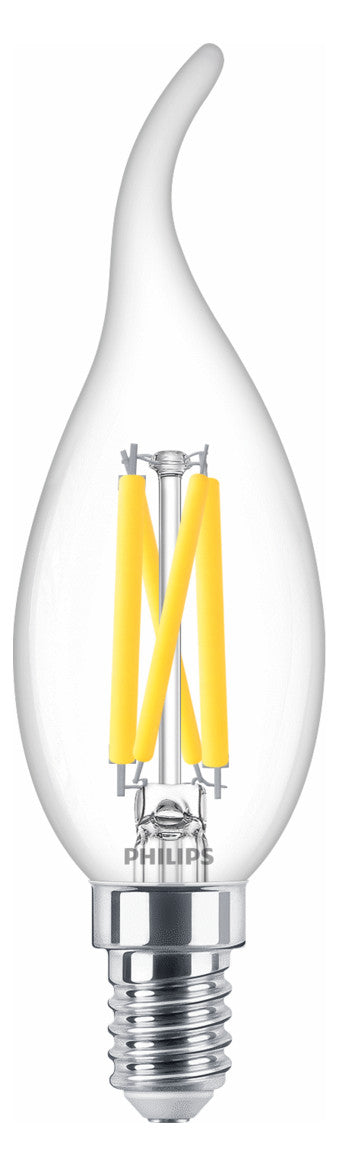 PHILIPS-LM LED-Kerzenlampe FM E14 BA35 D MAS LEDCandleDT3.4-40W E14927 BA35C 3,4W