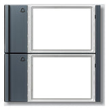 SIEDLE Ruftastenmodul Bus 2RT anthgr TM 700-2-0 AG 99x99x26mm