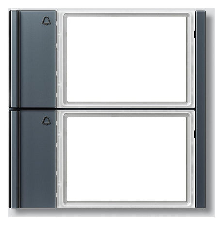 SIEDLE Ruftastenmodul Bus 2RT anthgr TM 700-2-0 AG 99x99x26mm