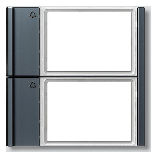 SIEDLE Ruftastenmodul Bus 2RT anthgr TM 700-2-0 AG 99x99x26mm